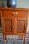 Antique Oak Art Deco Hallway Cabinet For Sale - Image 3 of 9