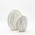 White Modern Vase in Shagreen With Mother of Pearl and Brass Details by R&y Augousti For Sale - Image 8 of 10