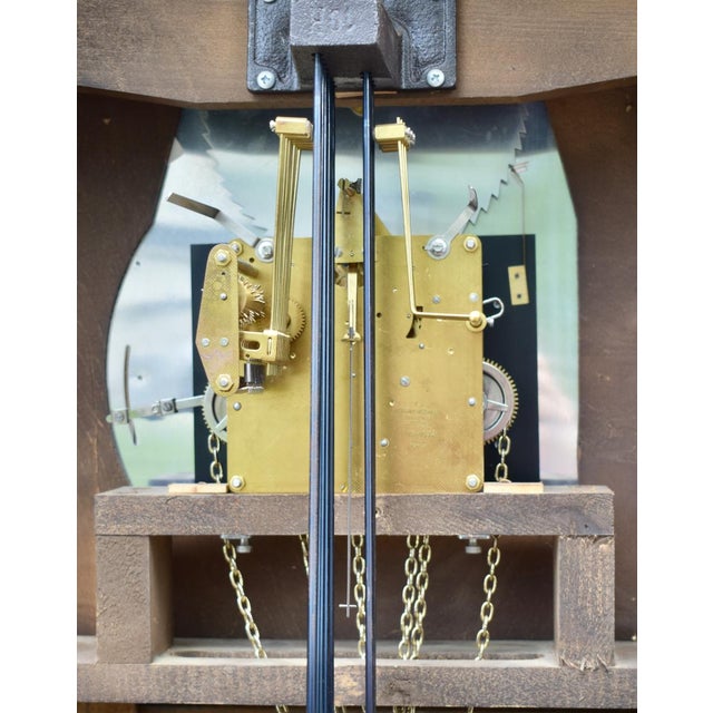 Vintage Piper/Montogemery Ward Traditional Style Grandfathers Clock For Sale In Philadelphia - Image 6 of 12
