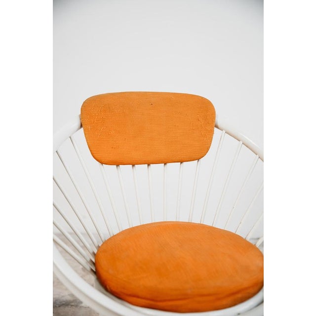 Wood Scandinavian Circle Armchairs by Yngve Ekström, 1960s, Set of 2 For Sale - Image 7 of 13