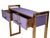 Italian Console Table in Purple Murano Glass and Brass from Justfurnituress SRL For Sale - Image 4 of 10