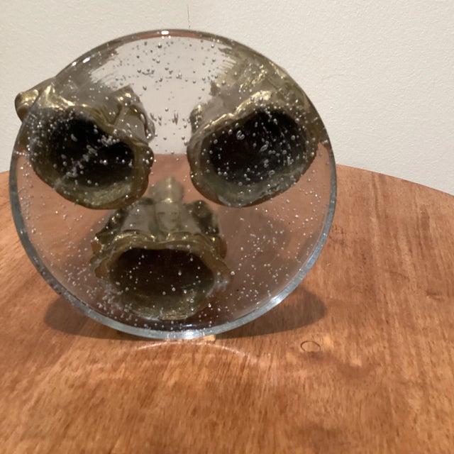 Metal Late 20th Century Fu, Lu, Shou Wise Men Heavy Brass Scholars Detailed Figurines For Sale - Image 7 of 12