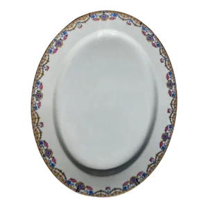 Early 20th Century Bawo Dotter Bwd76 French Limoges Porcelain Platter
