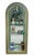 Rare Massive Vintage Serge Roche Carved Arched Glass 5 Shelf Palm Beach Regency Etagere China Cabinet For Sale - Image 9 of 14