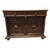 Brown French Buffet in Carved Oak For Sale - Image 8 of 8