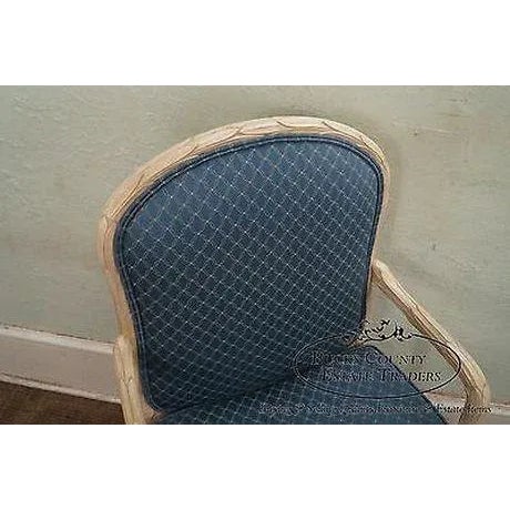 1980s Faux Naturalistic Carved Arm Chairs (A) - a Pair For Sale - Image 5 of 13