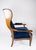 1940s Armchair in Blue Velvet and Mahogany by Fritz Henningsen For Sale - Image 5 of 8