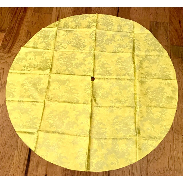 Mid 20th Century Mid Century Modern Outdoor Vinyl Umbrella Table Tablecloth Cover For Sale - Image 5 of 5