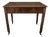 Mid-Century Art Deco Italian Walnut Burl Wood Writing Desk Table, 1960s For Sale