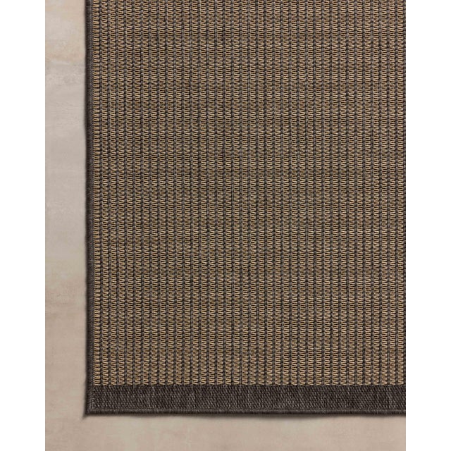2020s Chris Loves Julia x Loloi Providence Wheat / Charcoal 6'-3" x 9'-2" Area Rug For Sale - Image 5 of 6