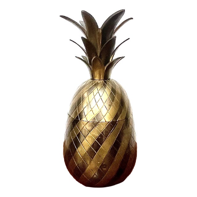 Pineapple Ice Bucket attributed to Maison Jansen, France, 1960s For Sale
