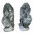 1960s Cast Stone Lions Garden Statues - Set of 2 For Sale