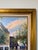 Michel Pernes (French, B. 1943) “Visite Libre” Impressionist Village Street Scene Oil on Canvas Painting , Framed For Sale In Miami - Image 6 of 12