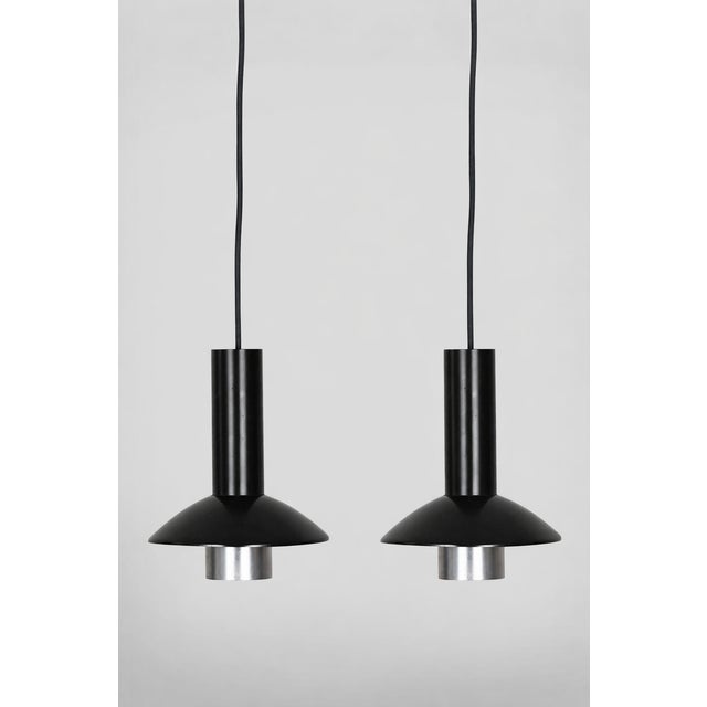 Vintage Danish Pendant Lamps from Louis Poulsen, 1970s, Set of 2 For Sale - Image 11 of 11