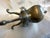 Late 19th Century Antique Qing Dynasty Pewter Dragon Libation Cup (Jue) For Sale - Image 5 of 7