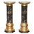 Chinese Neoclassical Style Chinoiserie Lacquered Torcheres Columns, 1920s, Set of 2 For Sale - Image 11 of 11