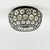 Large Mid-Century Modern Glass Flush Mount from Limburg, Germany, 1960s For Sale - Image 4 of 11