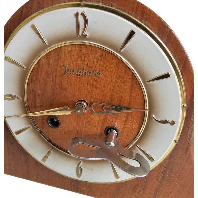 Mantelpiece with Clock from Junghans, 1930s For Sale - Image 14 of 16