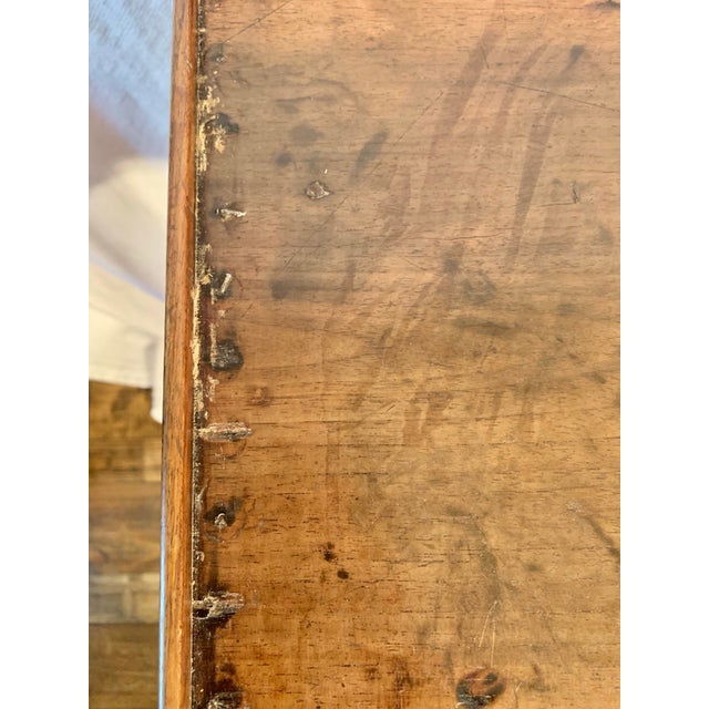 19th Century French Walnut Side Table For Sale - Image 11 of 12