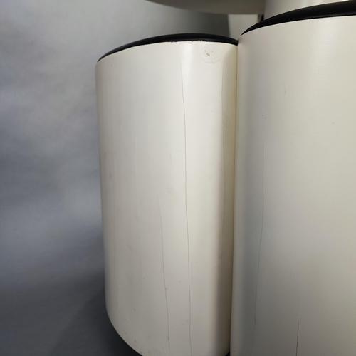 Black Vintage Space Age Dining Set, 1970s, Set of 5 For Sale - Image 8 of 9