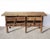 Antique Chinese Natural Wood Sideboard With Iron Hardware For Sale - Image 4 of 12