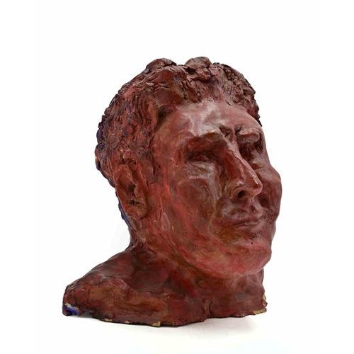 Painted terracotta sculture realized by sirio pellegrini in 1960s. Good condition. Sirio pellegrini, born in rome on march...