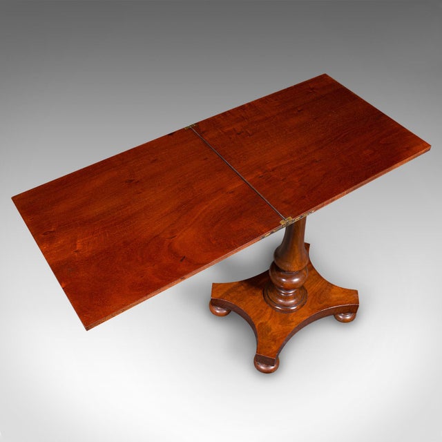 Antique Calligrapher's Extending Table, English, Cantilever, Chairside, Regency For Sale - Image 11 of 12