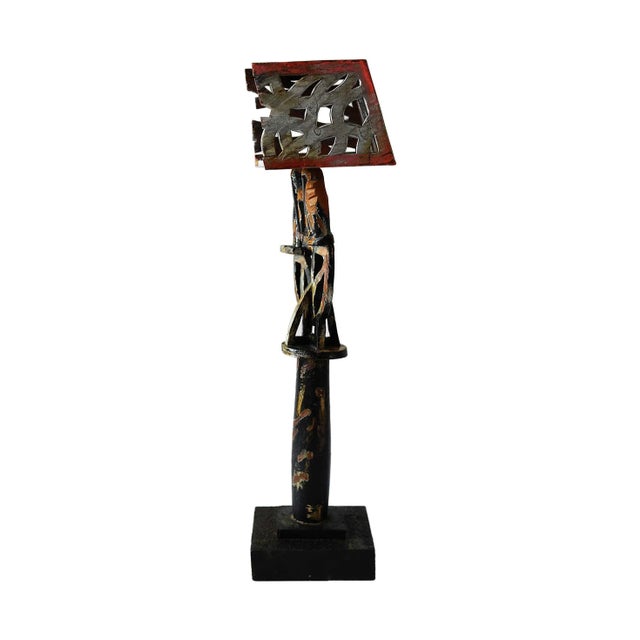 Mid 20th Century Vintage Folk Art Sculpture For Sale - Image 5 of 5