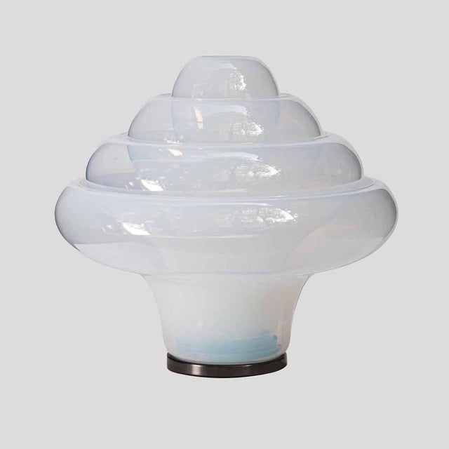Glass Lotus LT305 Lamp from AV Mazzega, 1970s For Sale - Image 9 of 10