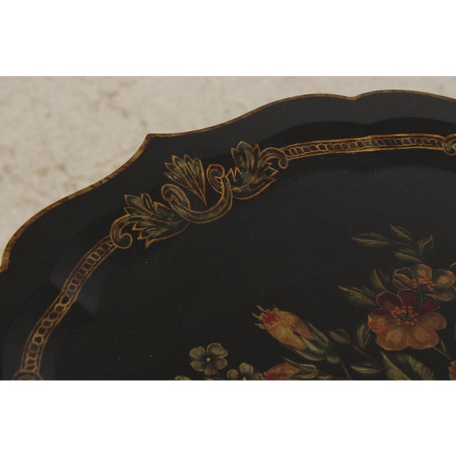 Maitland Smith French Victorian Pedestal Side Table For Sale In Philadelphia - Image 6 of 16