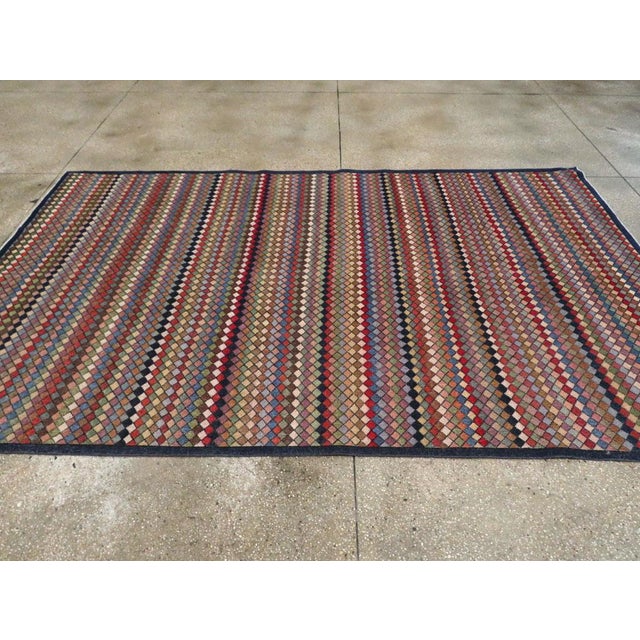 Mid 20th Century Galerie Shabab Collection Mid-20th Century Handmade Turkish Anatolian Small Room Size Carpet For Sale - Image 5 of 9
