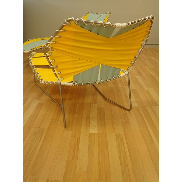 1990s Pair Patio Chaise Lounges For Sale - Image 10 of 13