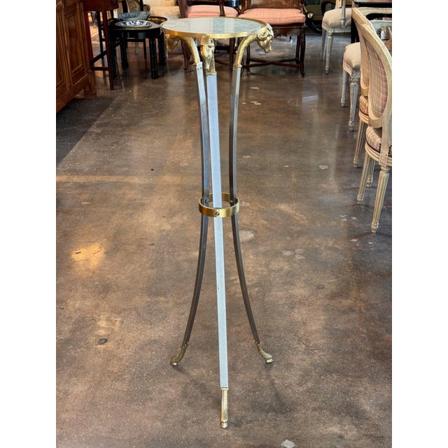 Rams Head Plant Stand For Sale - Image 9 of 10