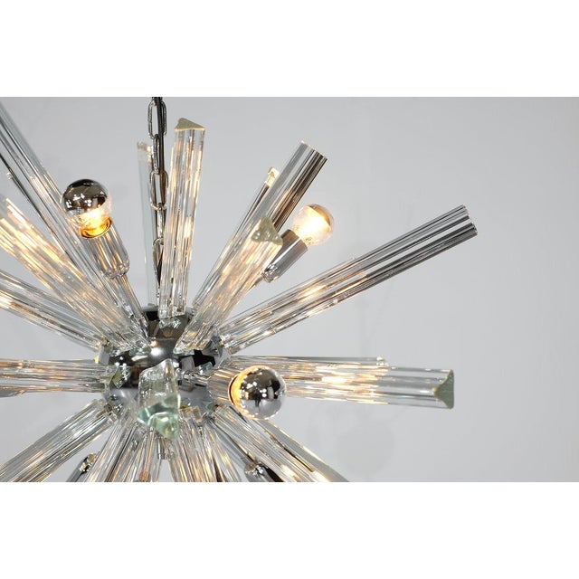 Sputnik Pendant Light in Murano Glass, Italy, 1970s For Sale - Image 8 of 16