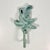 Aqua 1970s Vintage Nautical Coastal Cast Iron Verdigris Mermaid Wall Hook. For Sale - Image 8 of 10