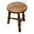 Wood French Rustic Stool, 1880 For Sale - Image 7 of 7