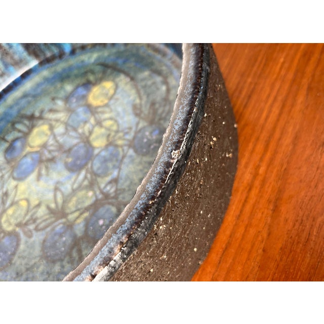 Large Mid-Century Modern Danish Studio Pottery Bowl from Bangholm, 1960s For Sale - Image 11 of 18