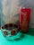 1970s Asian Culver Thai Goddess Glass and Bowl Pair For Sale - Image 4 of 12