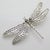 Vintage Italian Handmade Silver Life Size Dragonfly Figurine, 1980s For Sale - Image 11 of 11