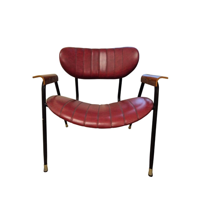 Vintage Italian Armchairs by Gastone Rinaldi for Rima, 1950s, Set of 2 For Sale - Image 9 of 17