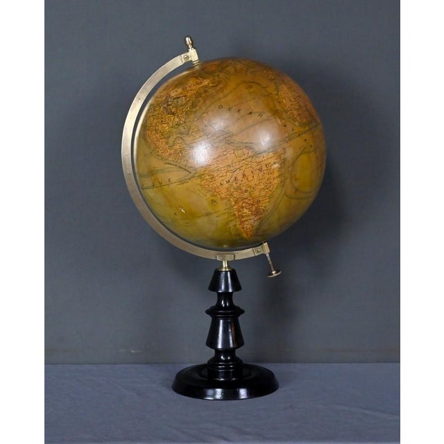 Late 19th Century Globe from J. Forest, 1890s For Sale - Image 15 of 18