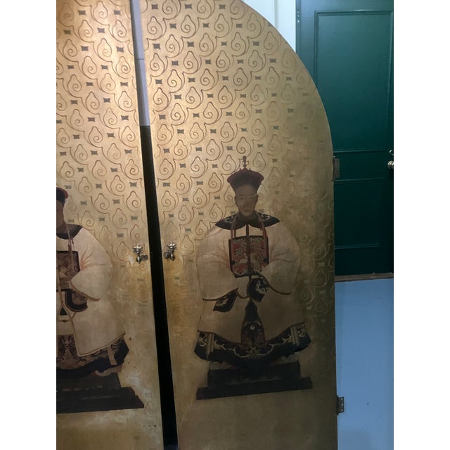 1920s Chinoiserie Decorative Doors - A Pair- Perfect for Interior Design For Sale - Image 4 of 12