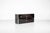 "MB3" model sideboard in chocolate brown lacquered wood with chrome metal trim. Designed by Luigi Caccia Dominioni for...