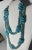 Contemporary Turquoise Glass African Bead Hope Necklace by Same Sky For Sale - Image 3 of 7