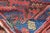 Mid 19th Century Sauj Bulak Kurd Carpet in Soft Colors and Diamond Shapes 4'1 X 5'11 For Sale - Image 10 of 11