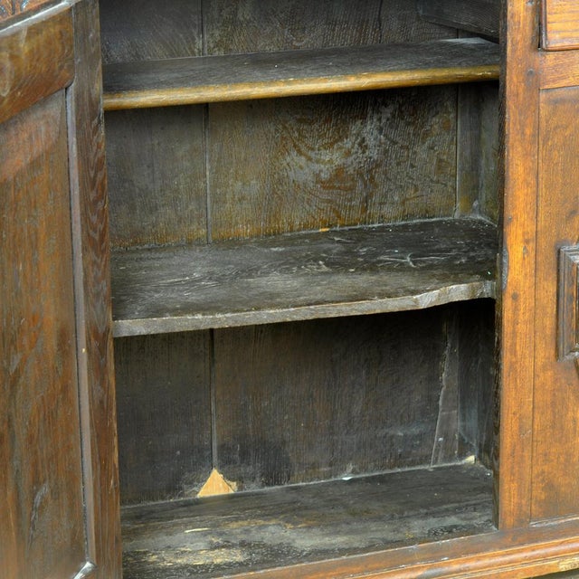 Early 19th Century Dutch Oak Dresser, 1820s For Sale - Image 5 of 18