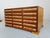 Rare vintage cabinet, originally used in watchmaking workshops to organize and store spare parts for vintage Swiss...