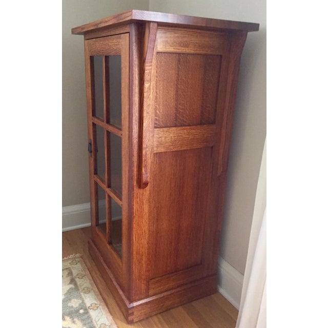 Mission Style Restoration Hardware Oak Chairish