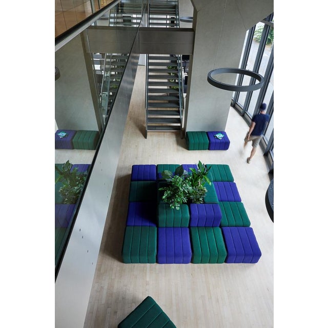 Curt Modular Set - Flexible Bench - Sera - Ebony (Black) by Ambivalenz, Set of 3 For Sale - Image 4 of 5