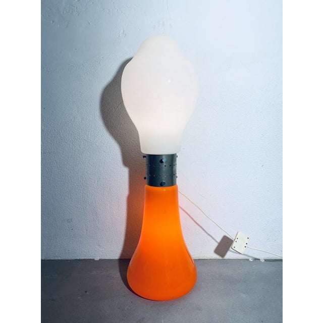 Space Age Lipstick Floor Lamp from Mazzega, Italy For Sale - Image 10 of 18